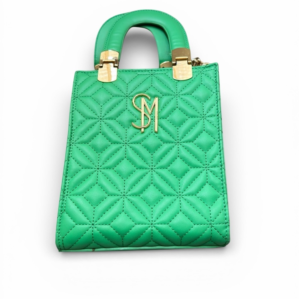 Steve Madden Green Quilted Handbag